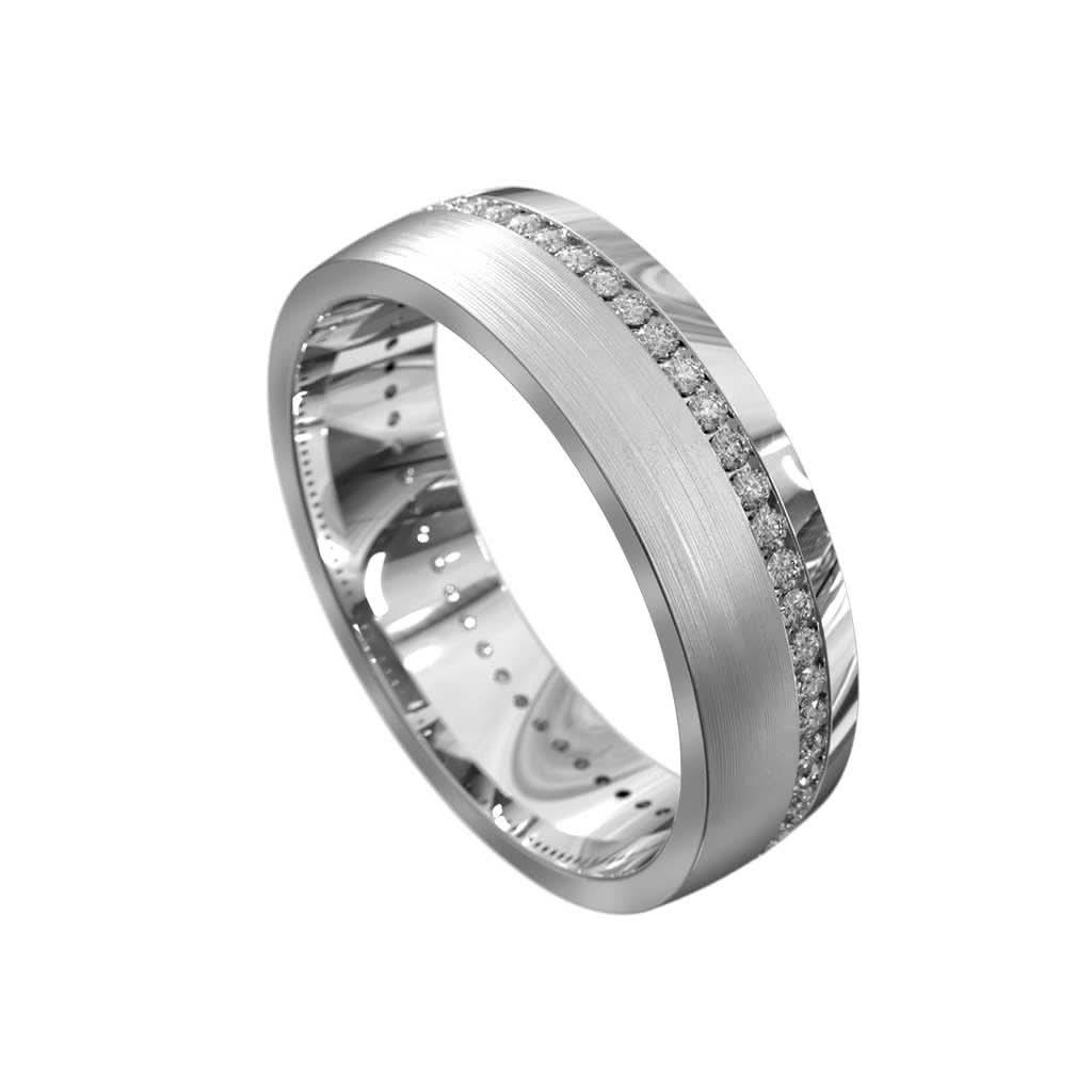 Nate | Mens wedding band - Lizunova Fine Jewels