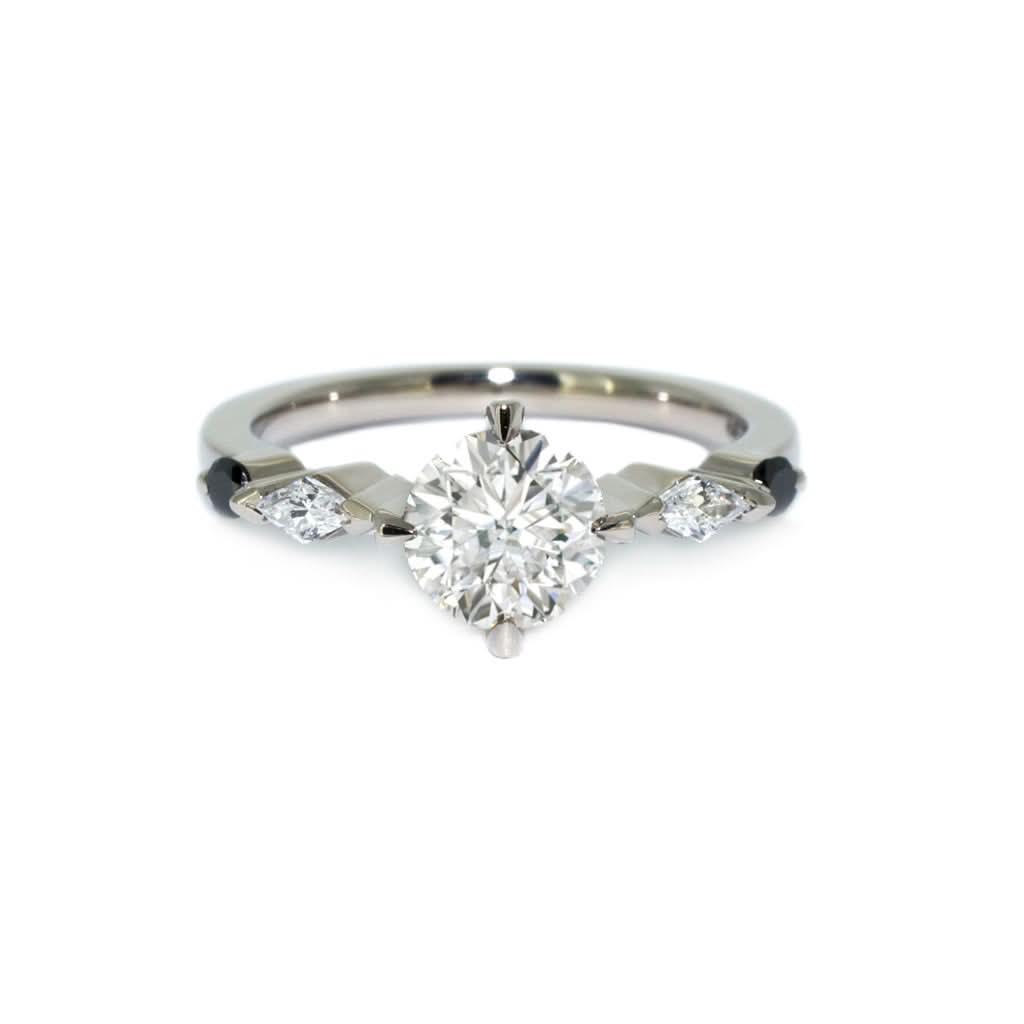 Siena | Custom diamond engagement ring - Lizunova Fine Jewels