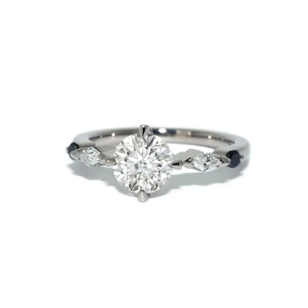 Siena | Custom diamond engagement ring - Lizunova Fine Jewels