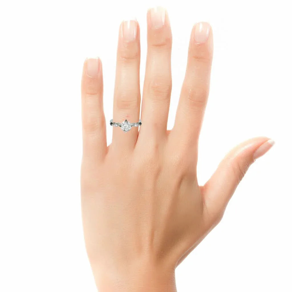 Siena | Custom diamond engagement ring - Lizunova Fine Jewels