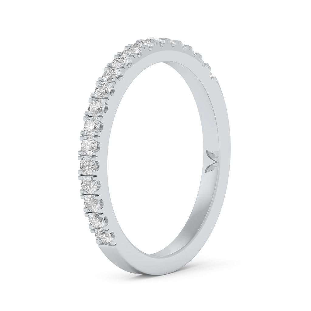 Tania | Diamond wedding ring - Lizunova Fine Jewels