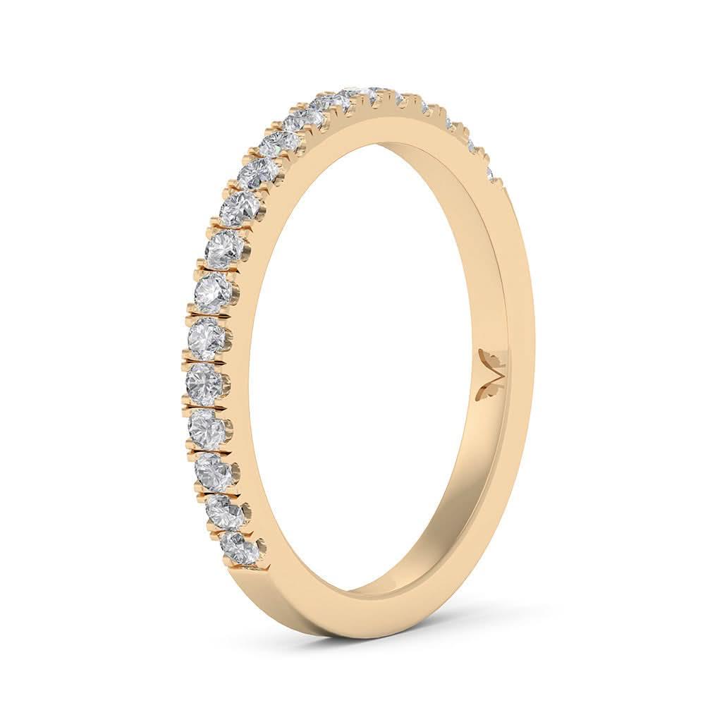 Tania | Diamond wedding ring - Lizunova Fine Jewels