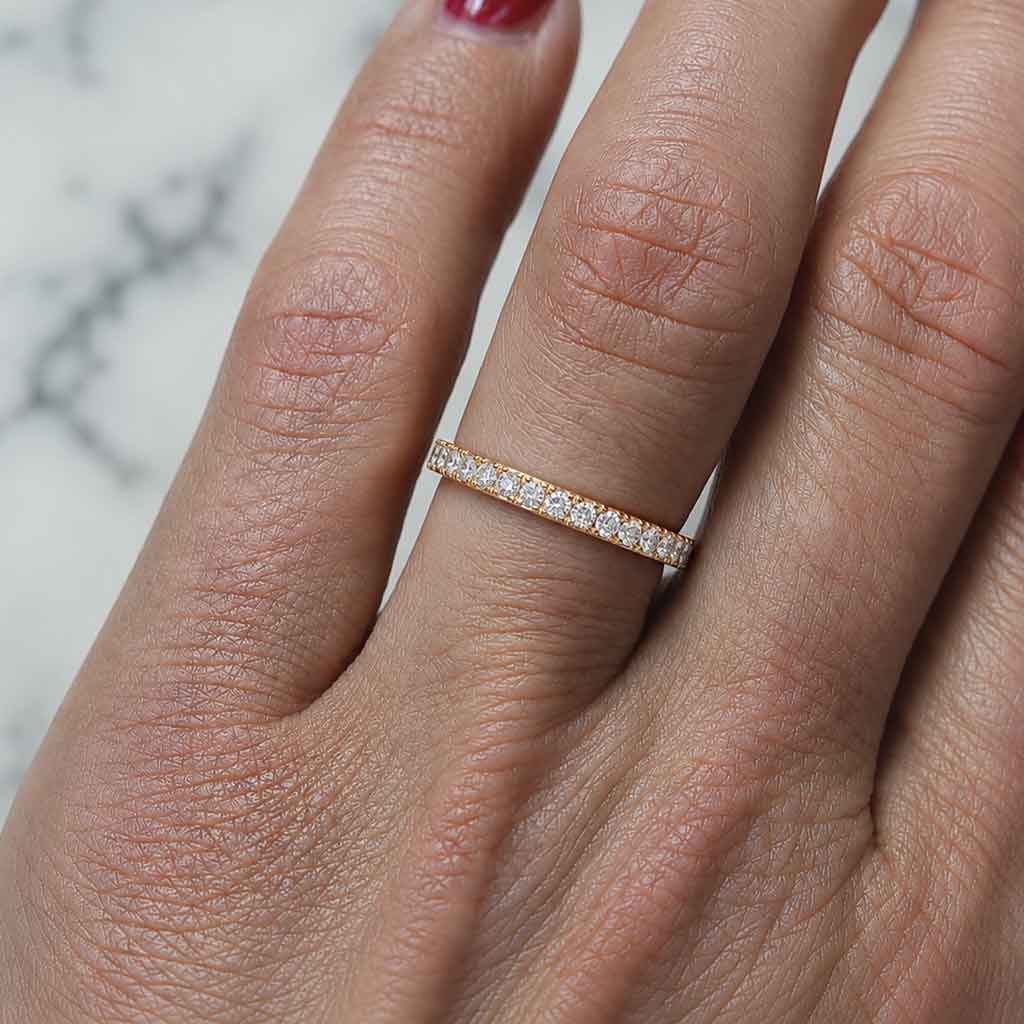 Tania | Diamond wedding ring