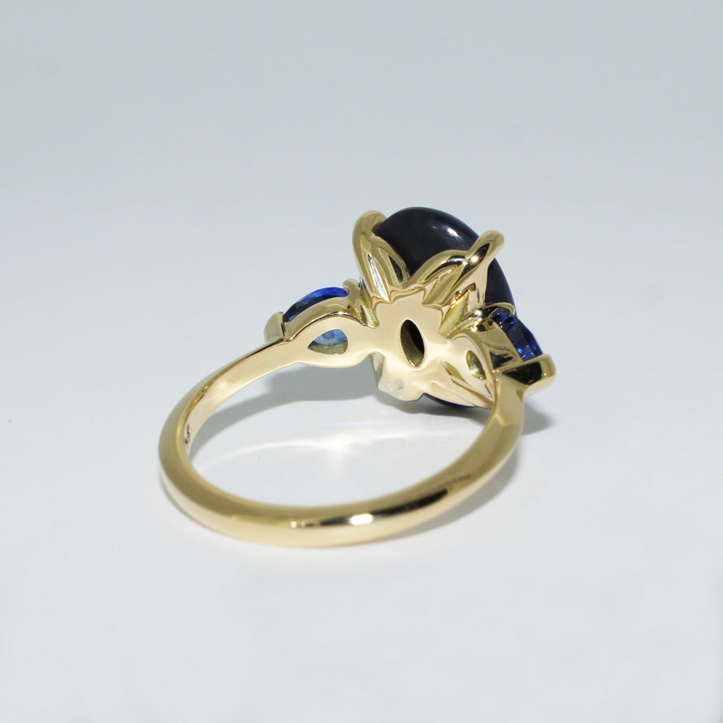 Tessa-Engagement-ring-opal-sapphire-4-Lizunova-Fine-Jewels-Sydney-jeweller-NSW-Australia