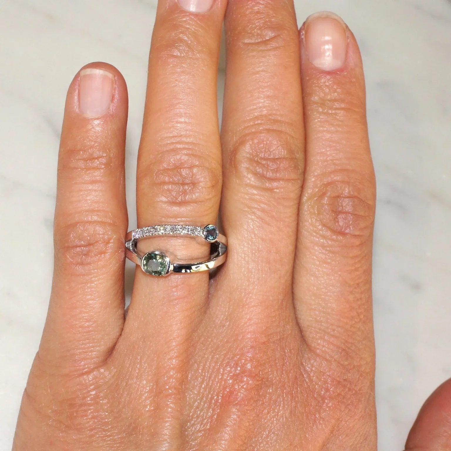 Unity | Diamond ring - Lizunova Fine Jewels