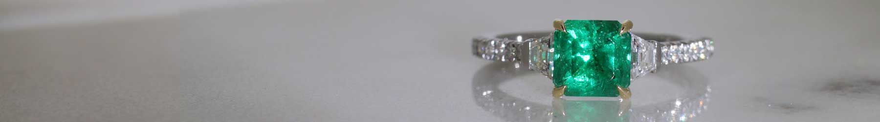 Gemstone-diamond-rings-Sydney-jeweller-Lizunova-Fine-Jewels-NSW-Australia