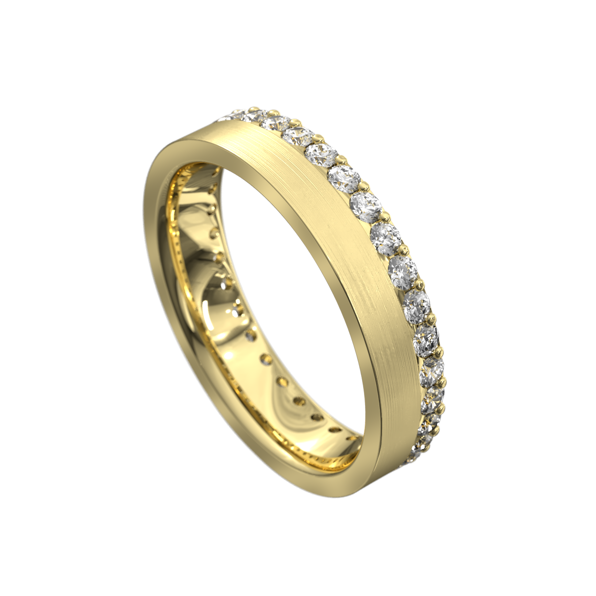 Alex-Mens-wedding-ring-white-gold-Lizunova-Fine-Jewels-Sydney-NSW-Australia