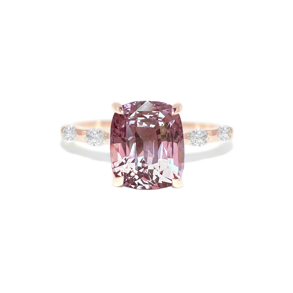 Pink-sapphire-diamond-custom-engagement-ring-Sydney-jeweller-Lizunova-Fine-Jewels