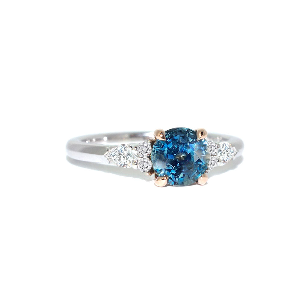 Kai-round-Montana-sapphire-diamond-engagement-ring-2-Lizunova-Fine-Jewels-Sydney-NSW-Australia