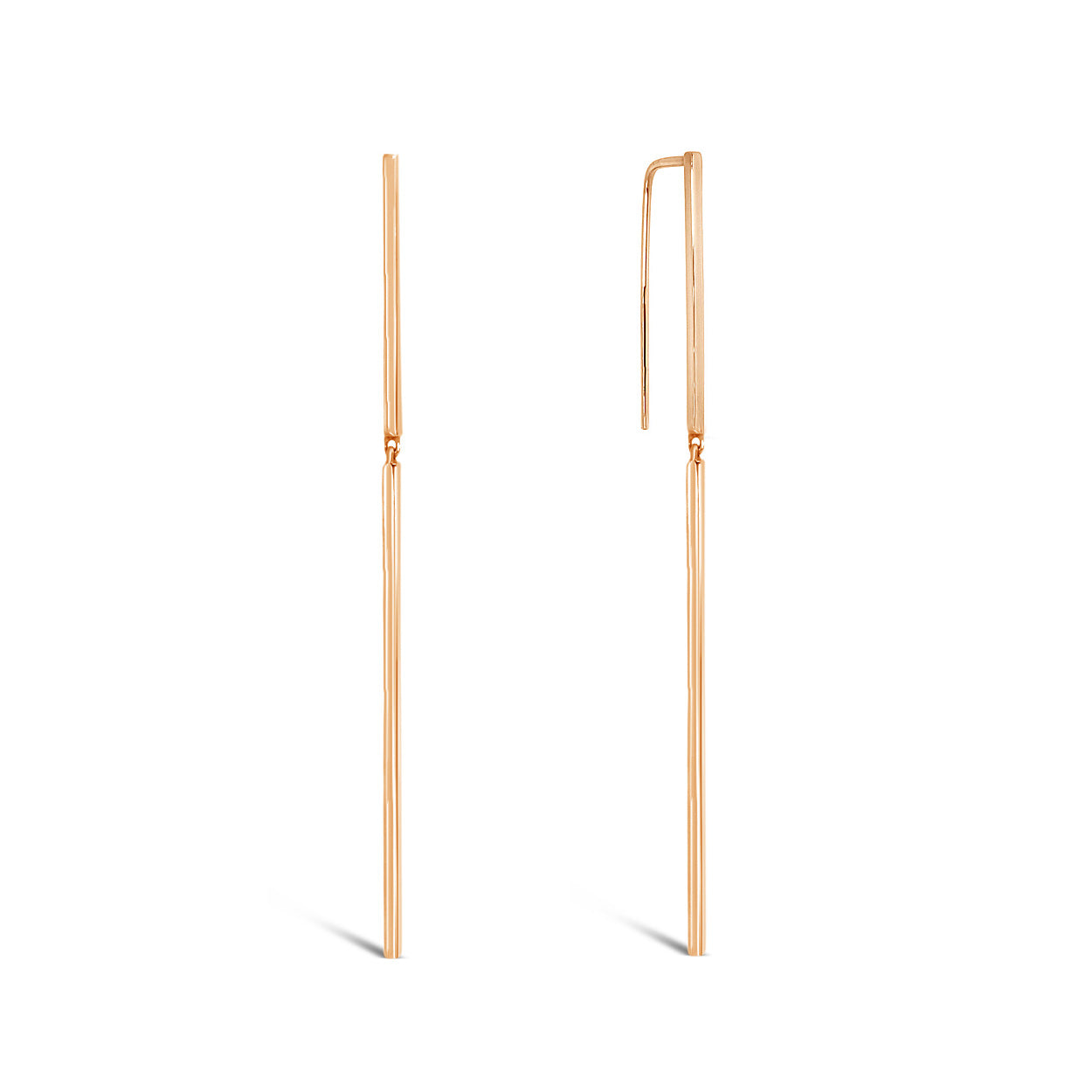 Line-long-minimalist-rose-gold-drop-Earrings-contemporary-Lizunova-Fine-Jewels-Sydney-NSW-Australia