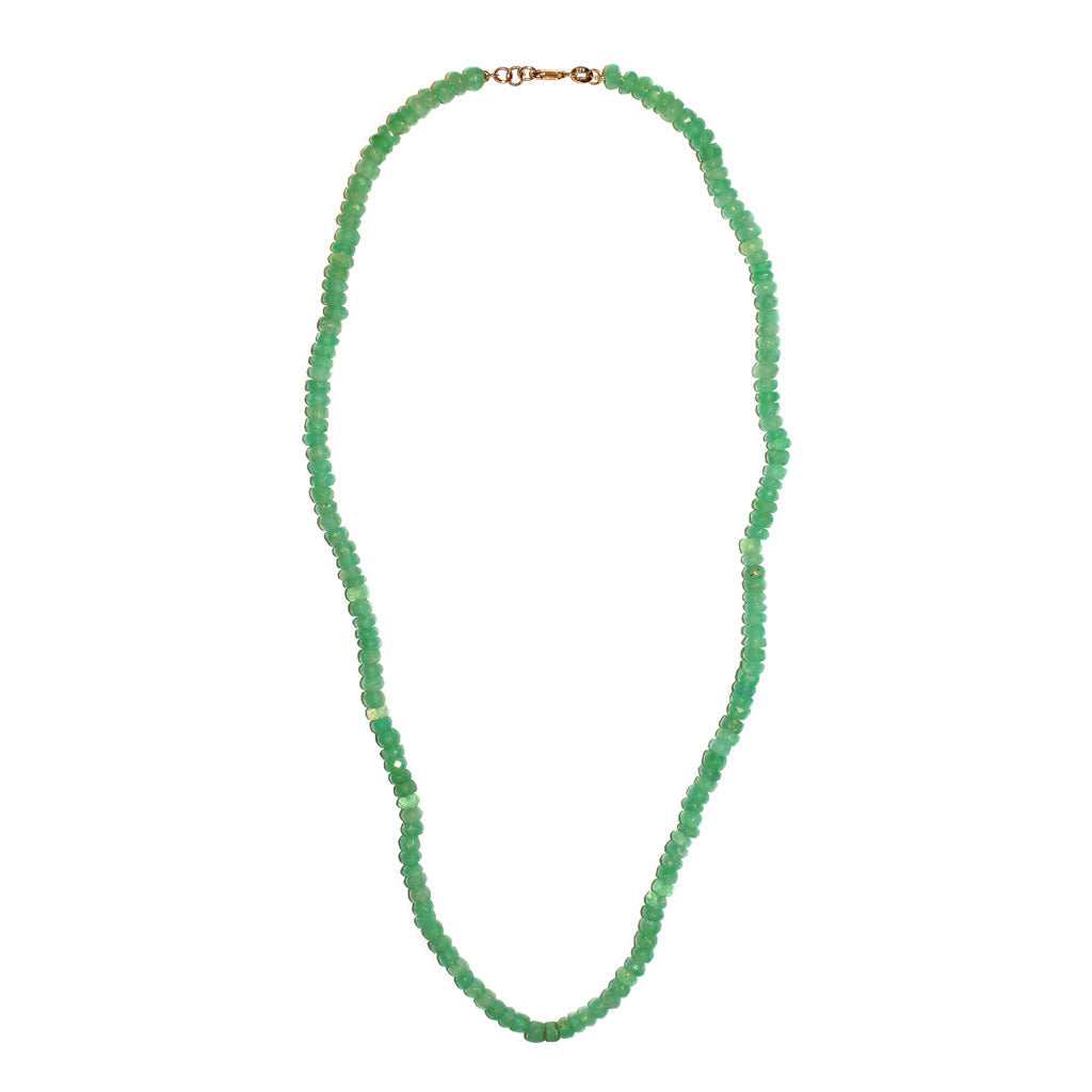 Verde _ Chrysoprase strand-lizunova-Fine-Jewels-Sydney-Australia