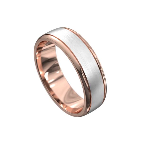 Mens-wedding-ring-rose-white-rose-gold-Lizunova-Fine-Jewels-Sydney-jeweller