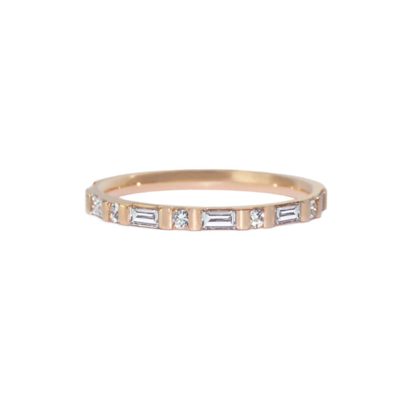 Anna-baguette-round-diamond-wedding-ring-rose-gold-1-Lizunova-Fine-Jewels-Sydney-NSW-Australia