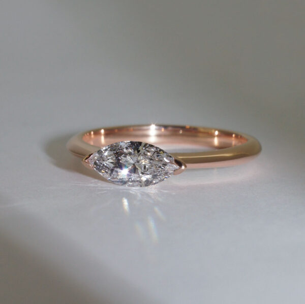 Annabel-marquise-salt-pepper-diamond-ring-Lizunova-Fine-Jewels-Sydney-jeweller-NSW-Australia