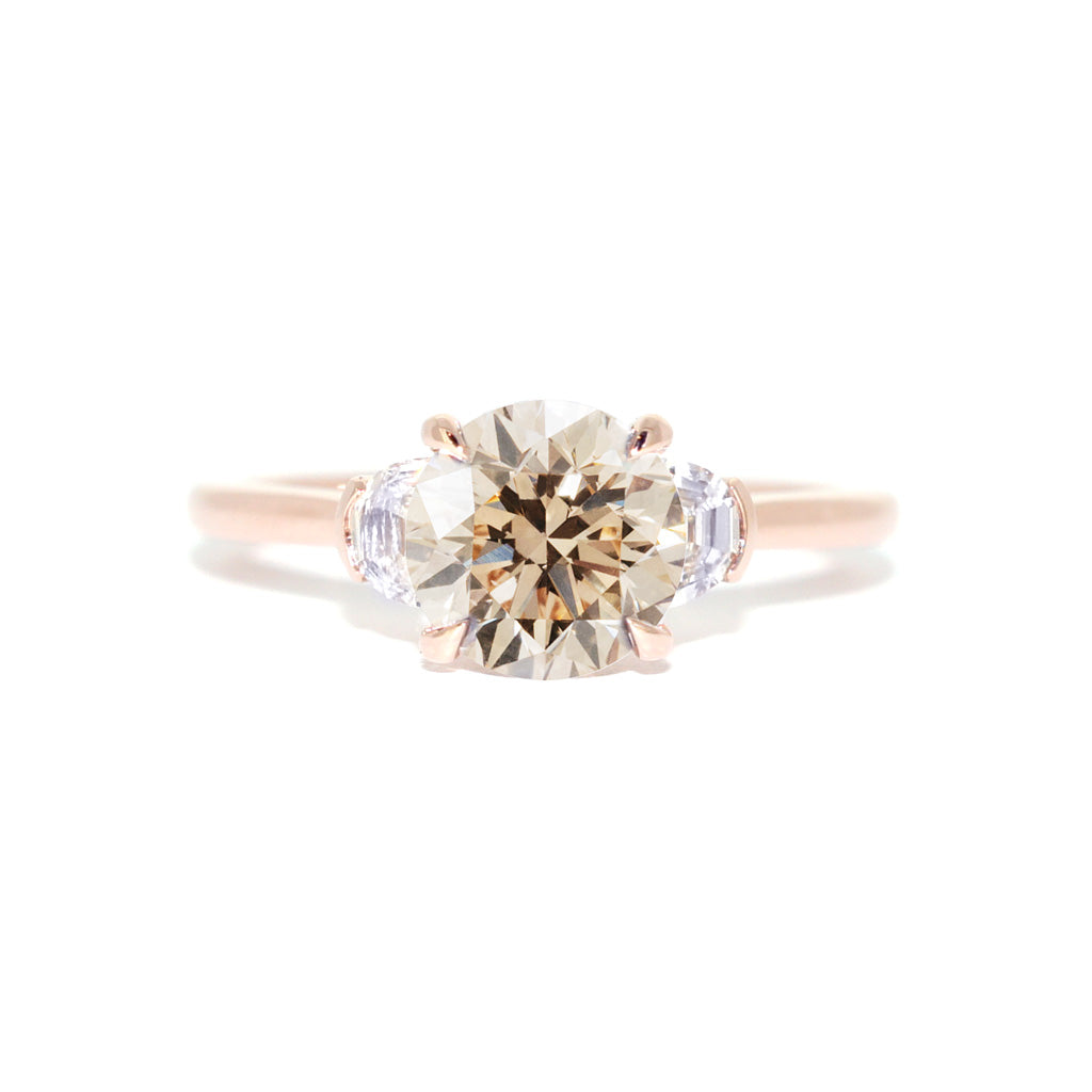 Bec-champagne-diamond-rose-gold-engagement-ring-Lizunova-Fine-Jewels-Sydney-jeweller-NSW-Australia