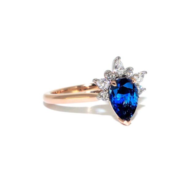 Bella-Bespoke-cornflower-blue-Ceylon-sapphire-engagement-ring-2-1-Lizunova-Fine-Jewels-Sydney-jeweller-NSW-Australia