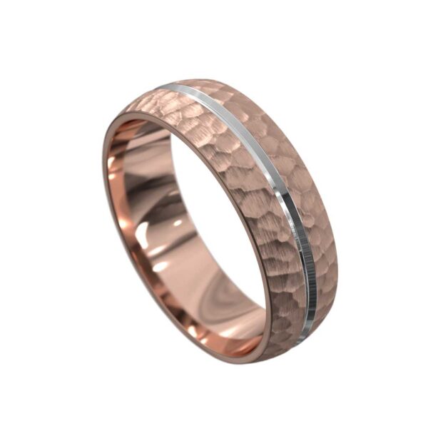 Blake-Mens-wedding-ring-rose-white-rose-gold-7-Lizunova-Fine-Jewels-Sydney-jeweller-NSW-Australia