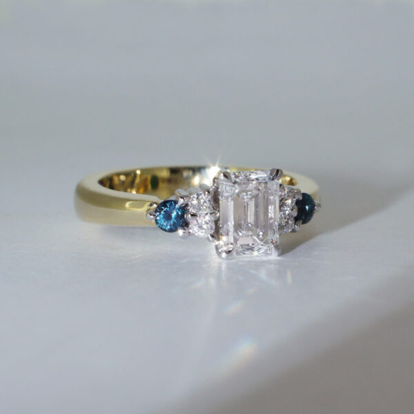 Carolina-bespoke-diamond-alexandrite-engagement-ring-3-Lizunova-Fine-Jewels-Sydney-jeweller-Sydney-Australia