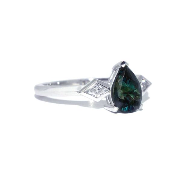 Edie-pear-parti-sapphire-kite-diamond-engagement-ring-2-Lizunova-Fine-Jewels-Sydney-NSW-Australia