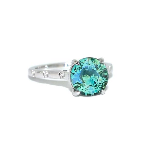 Ella-green-sapphire-diamond-white-gold-engagement-ring-2-Lizunova-Fine-Jewels-Sydney-NSW-Australia