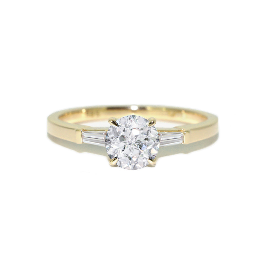 Grace-custom-made-diamond-ring-yellow-gold-3-Lizunova-Fine-Jewels-Sydney-NSW-Australia