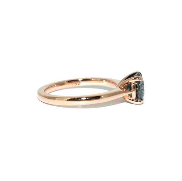 Ina-round-teal-sapphire-rose-gold-engagement-ring-3-Lizunova-Fine-Jewels-Sydney-NSW-Australia