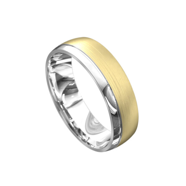 Joel-Mens-wedding-ring-white-yellow-gold-4-Lizunova-Fine-Jewels-Sydney-NSW-Australia