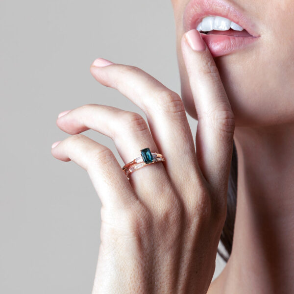 Lucca-sapphire-engagement-ring-Milla-baguette-diamond-wedding-ring-Lizunova-Fine-Jewels-Sydney-NSW-Australia