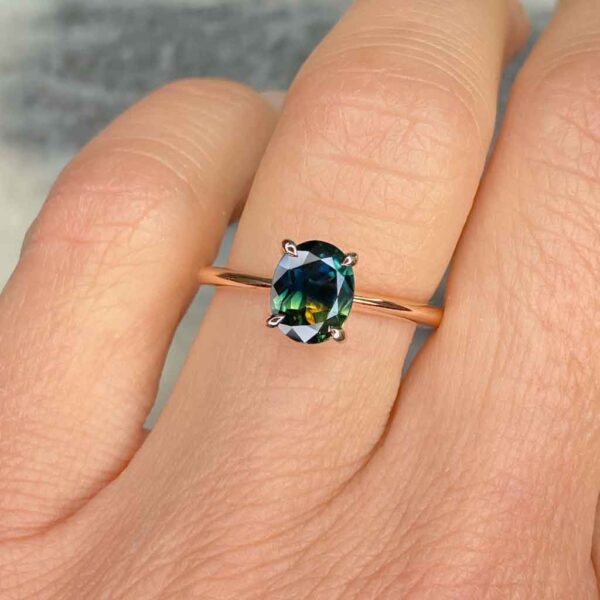 Australian-teal-parti-sapphire-engagement-ring-Sydney-jeweller-Lizunova-Fine-Jewels