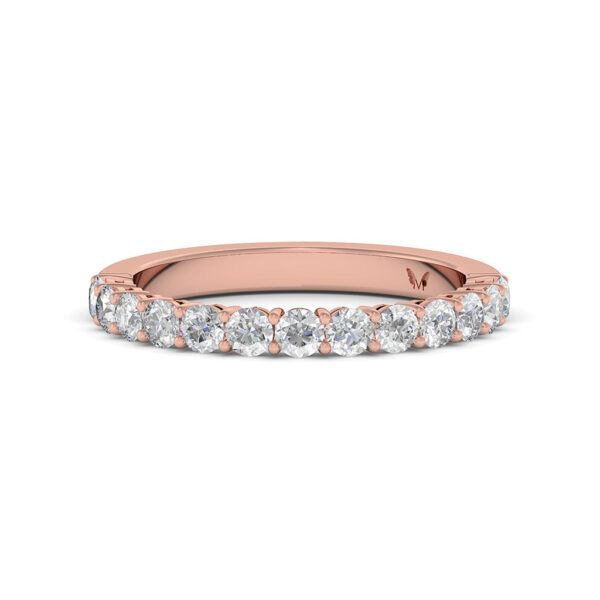 Nora-custom-made-diamond-wedding-band-ring-rose-gold-Lizunova-Fine-Jewels-jeweller-Sydney-NSW-Australia
