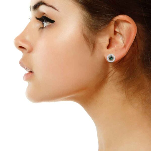 Nova-teal-sapphire-diamond-halo-stud-earrings-3-Lizunova-Fine-Jewels-Sydney-NSW-Australia