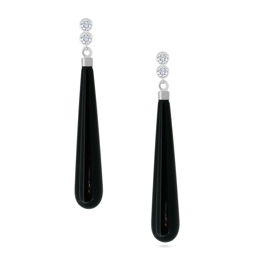 Nuit-diamond-onyx-white-gold-earrings-Lizunova-Fine-Jewels-Sydney-NSW-Australia