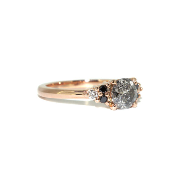 Olivia-salt-pepper-diamond-engagement-ring-2-Lizunova-Fine-Jewels-jeweller-Sydney-NSW-Australia