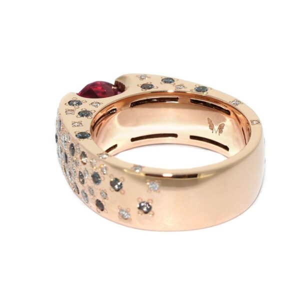 Orchid-rose-gold-pink-tourmaline-diamond-ring-Sydney-jewellery-designer-Lizunova