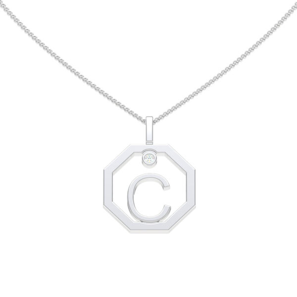 Personalised-Initial-C-diamond-white-gold-pendant-Lizunova-Fine-Jewels-Sydney-NSW-Australia