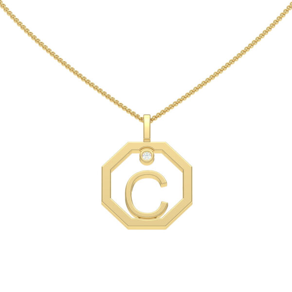 Personalised-Initial-C-diamond-yellow-gold-pendant-Lizunova-Fine-Jewels-Sydney-NSW-Australia