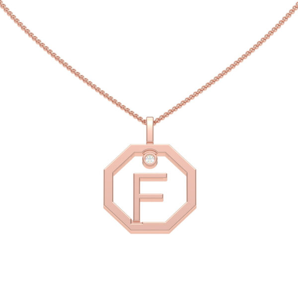 Personalised-Initial-F-diamond-rose-gold-pendant-Lizunova-Fine-Jewels-Sydney-NSW-Australia