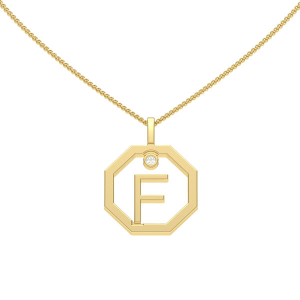 Personalised-Initial-F-diamond-yellow-gold-pendant-Lizunova-Fine-Jewels-Sydney-NSW-Australia