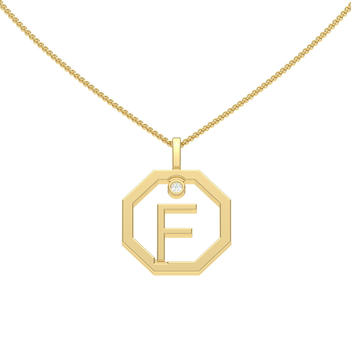 Personalised-Initial-F-diamond-yellow-gold-pendant-Lizunova-Fine-Jewels-Sydney-NSW-Australia