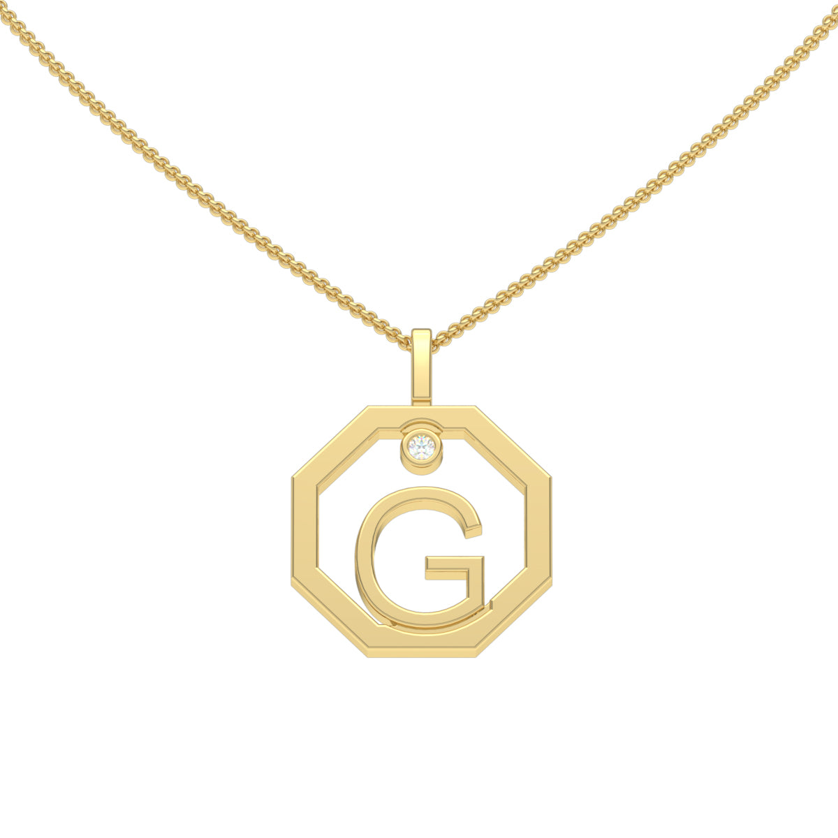 Personalised-Initial-G-diamond-yellow-gold-pendant-Lizunova-Fine-Jewels-Sydney-NSW-Australia