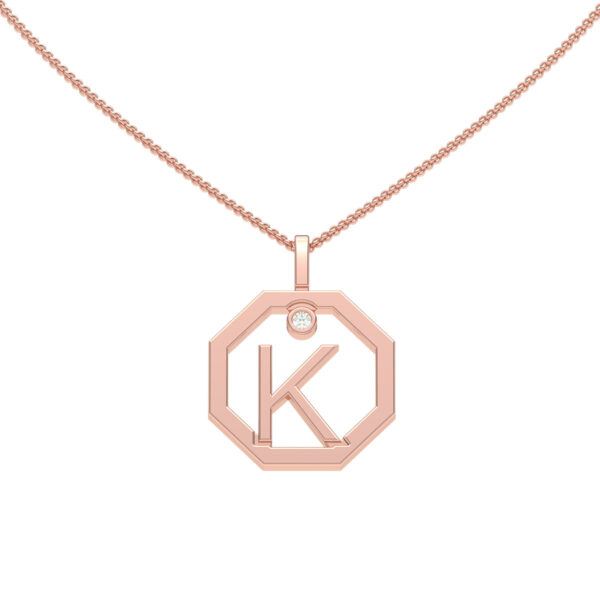 Personalised-Initial-K-diamond-rose-gold-pendant-Lizunova-Fine-Jewels-Sydney-NSW-Australia