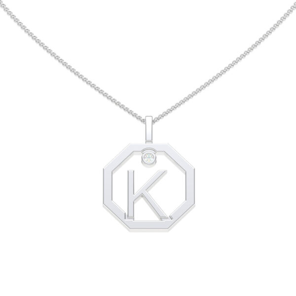 Personalised-Initial-K-diamond-white-gold-pendant-Lizunova-Fine-Jewels-Sydney-NSW-Australia