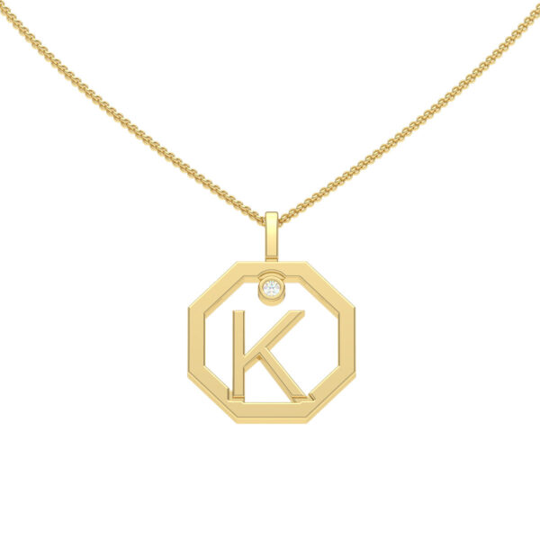 Personalised-Initial-K-diamond-yellow-gold-pendant-Lizunova-Fine-Jewels-Sydney-NSW-Australia
