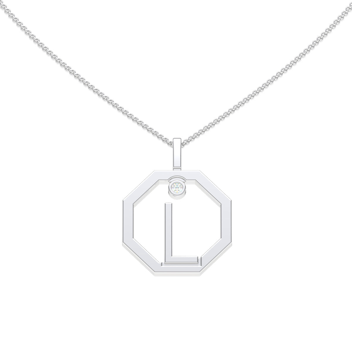 Personalised-Initial-L-diamond-white-gold-pendant-Lizunova-Fine-Jewels-Sydney-NSW-Australia