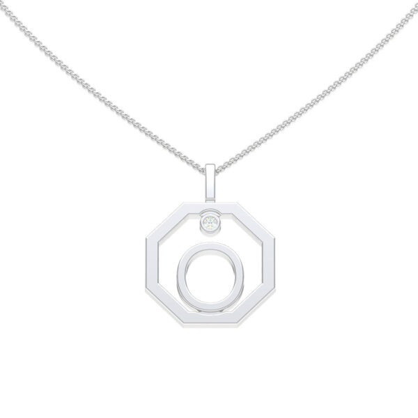 Personalised-Initial-O-diamond-white-gold-pendant-Lizunova-Fine-Jewels-Sydney-NSW-Australia