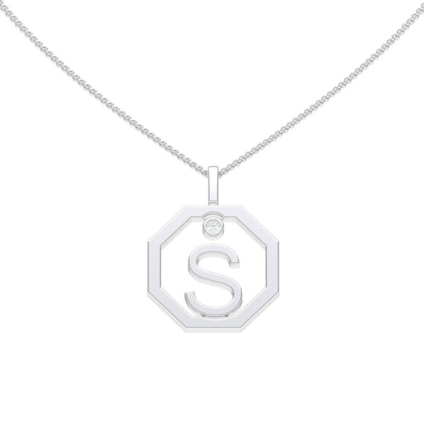 Personalised-Initial-S-diamond-white-gold-pendant-Lizunova-Fine-Jewels-Sydney-NSW-Australia