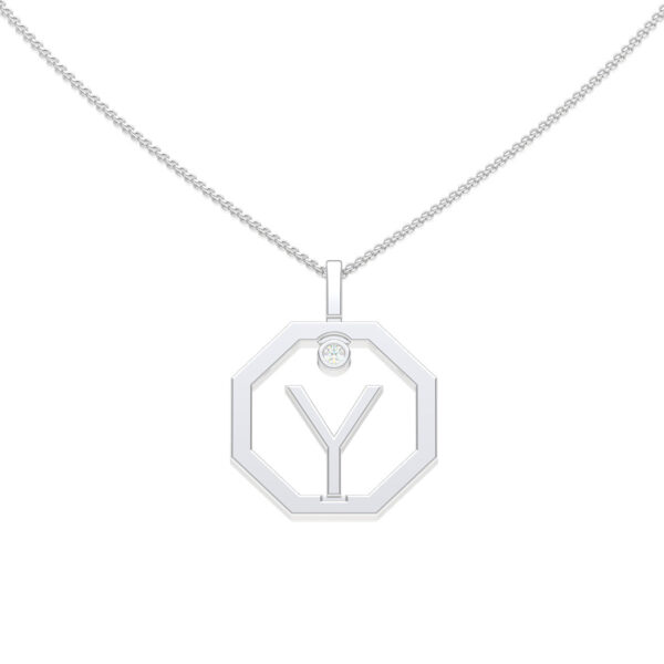 Personalised-Initial-Y-diamond-white-gold-pendant-Lizunova-Fine-Jewels-Sydney-NSW-Australia