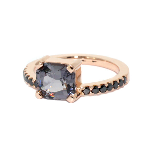 Pip-grey-spinel-black-diamond-custom-made-engagement-ring-Lizunova-Fine-Jewels-jeweller-Sydney-NSW-Australia