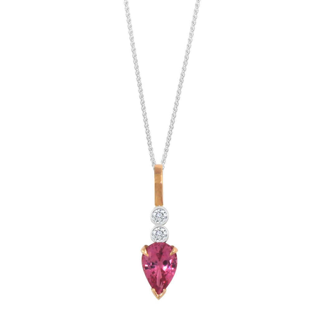 Radiance-Pink-spinel-diamond-pendant-rose-gold-white-gold-Lizunova-Fine-Jewels-jeweller-Sydney-NSW-Australia