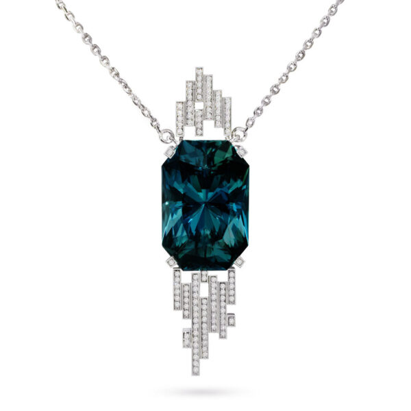 Bespoke-jewellery-design-Sydney-custom-made-bespoke-gemstone-platinum-diamond-necklace-Lizunova-Fine-Jewels-jeweller-Sydney-NSW-Australia